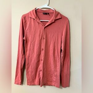 ASOS Comfy Button up Top size small